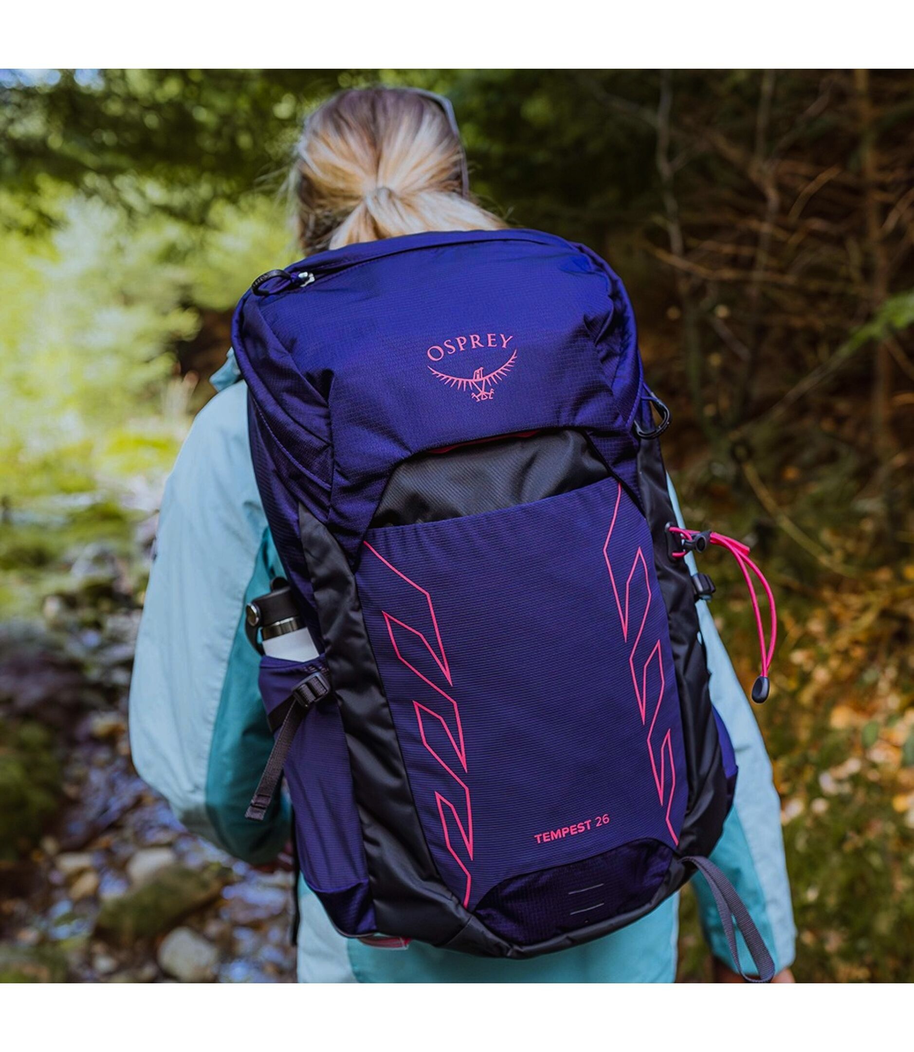 Dámský batoh OSPREY Tempest 26 deep fig/hotspot pink - thumb (7)
