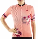 Dámský cyklistický dres Castelli  Primavera Jersey Peach Echo