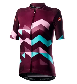 Dámský cyklistický dres Castelli Unlimited W Jersey Sangria