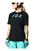 Dámský cyklistický dres Fox  Womens Defend SS Jersey Black