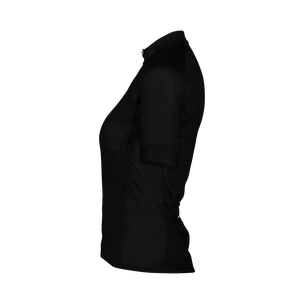 Dámský cyklistický dres POC  W's Essential Road Logo Jersey Uranium Black