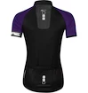 Dámský cyklistický dres s krátkým rukávem Force Square černo-fialový