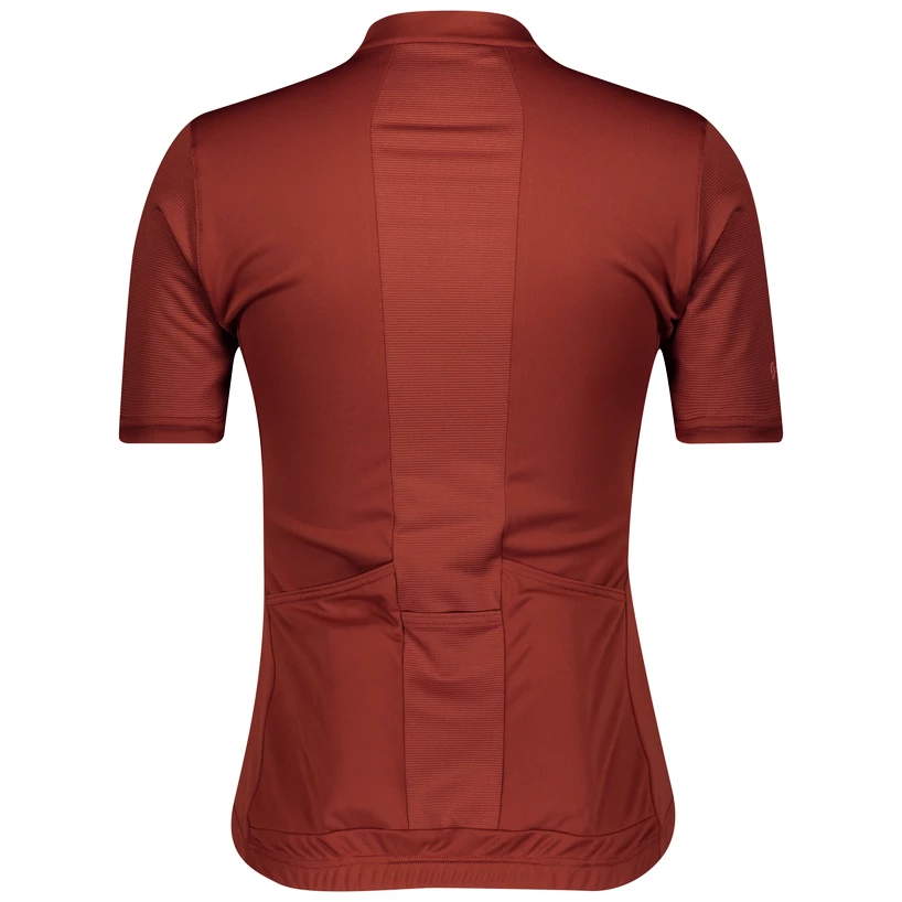 Dámský cyklistický dres Scott  Endurance 10 S/Sl Rust Red/Brick Red XS