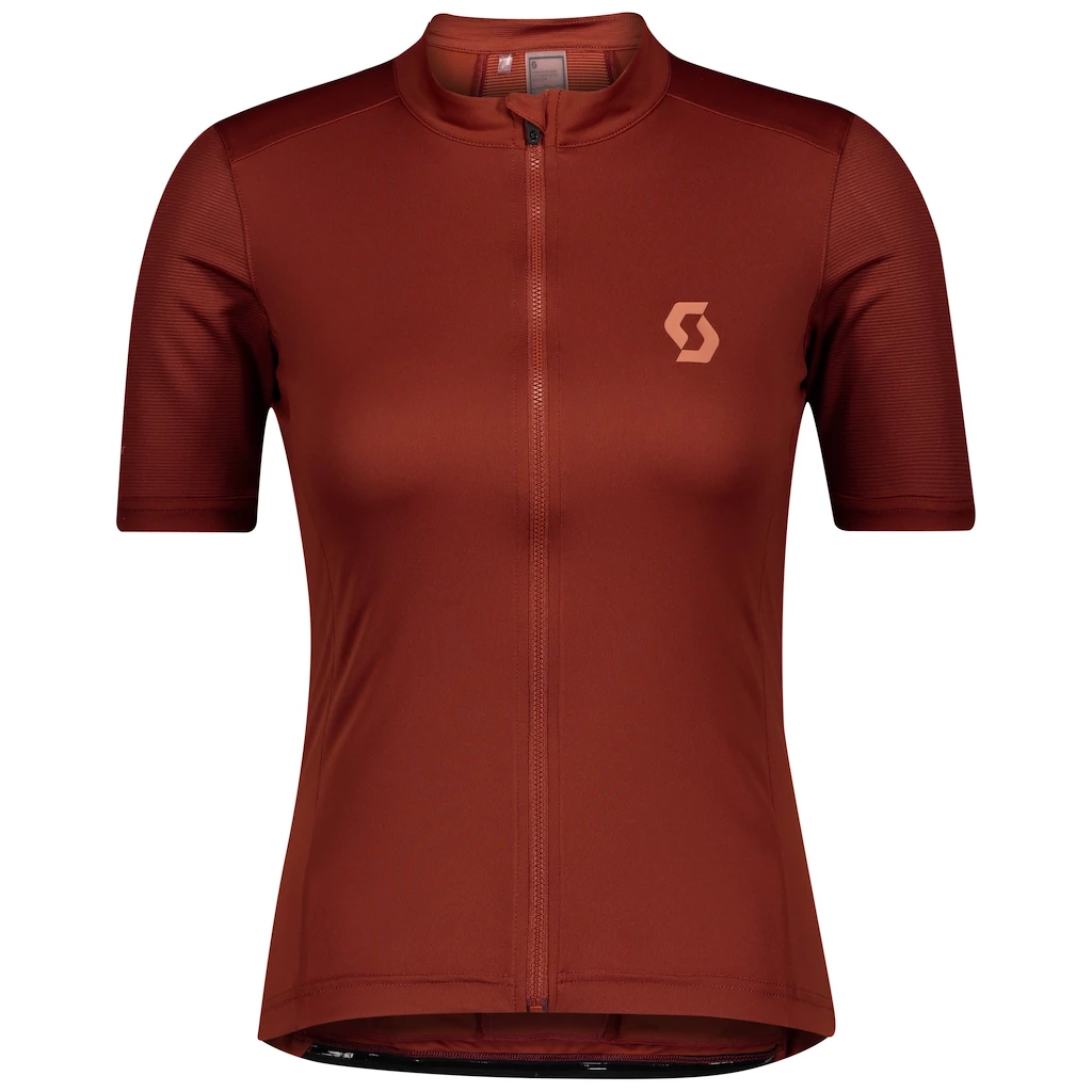 Dámský cyklistický dres Scott  Endurance 10 S/Sl Rust Red/Brick Red XS