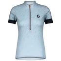 Dámský cyklistický dres Scott  Endurance 20 S/Sl Glace Blue/Midnight Blue XS