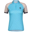 Dámský cyklistický dres Scott  Endurance 30 S/Sl Breeze Blue/Blush Pink