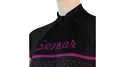 Dámský cyklistický dres Sensor  Cyklo Dots Black