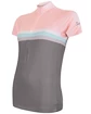 Dámský cyklistický dres Sensor  Cyklo Summer Stripe Grey/Pink