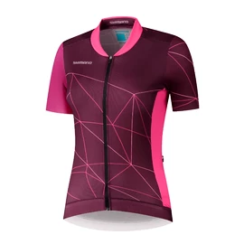 Dámský cyklistický dres Shimano Sagami Jersey Purple