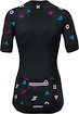 Dámský cyklistický dres Silvini Catirina Black/Tyrquoise