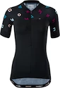 Dámský cyklistický dres Silvini Catirina Black/Tyrquoise