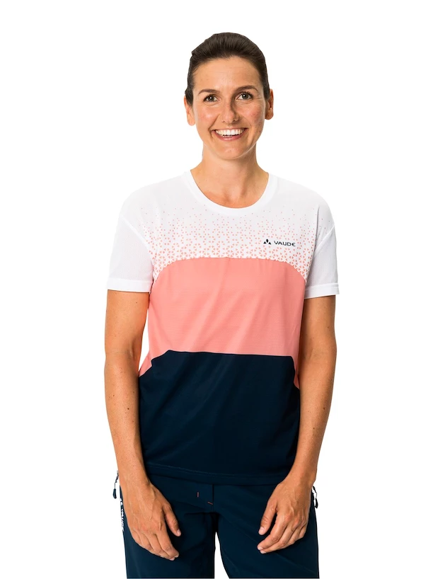 Dámský cyklistický dres VAUDE  Moab T-Shirt VI White