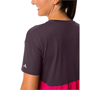 Dámský cyklistický dres VAUDE  Moab VI T-shirt Blackberry