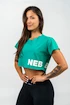 Dámský top Nebbia POWERHOUSE Oversized Crop Top 279 green