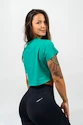 Dámský top Nebbia POWERHOUSE Oversized Crop Top 279 green