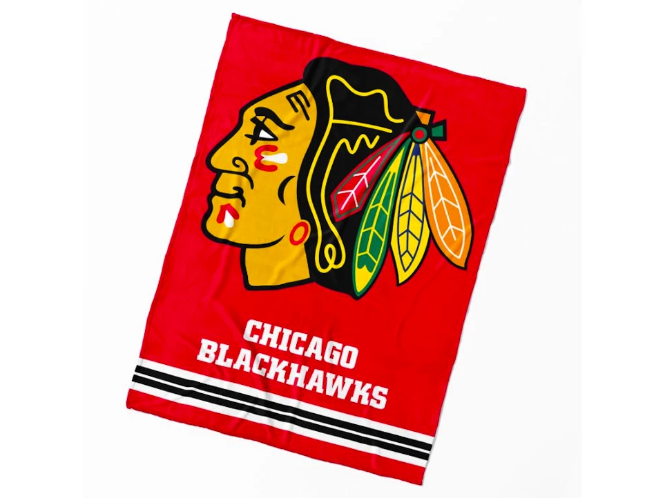 Deka Official Merchandise  NHL Chicago Blackhawks Essential 150x200 cm