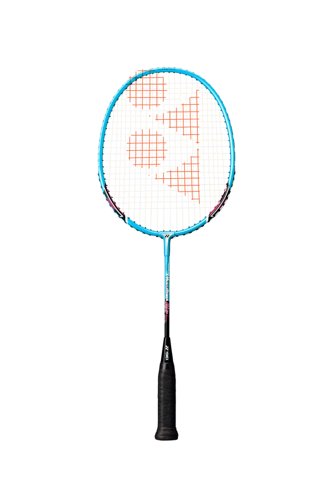 Dětská badmintonová raketa Yonex  Muscle Power 2 Junior Light Blue
