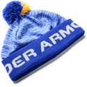 Dětská čepice Under Armour Gametime Pom Beanie modrá