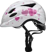 Dětská cyklistická helma ABUS Anuky white heart