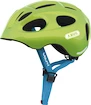 Dětská cyklistická helma ABUS Youn-I sparkling green