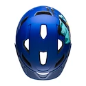 Dětská cyklistická helma BELL Sidetrack Youth T-Rex matná modrá