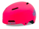 Dětská cyklistická helma GIRO Dime FS matná růžová