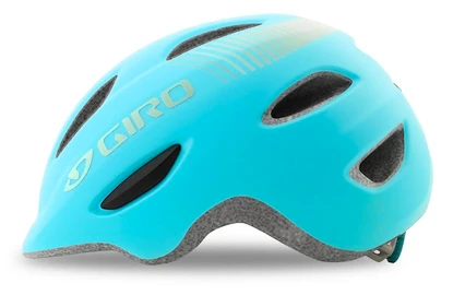 Dětská cyklistická helma GIRO Scamp matná tyrkysová