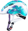 Dětská cyklistická helma Uvex Kid 2 modré jahody