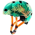 Dětská cyklistická helma Uvex Kid 3 CC zeleno-oranžová