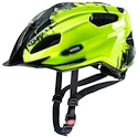 Dětská cyklistická helma Uvex Quatro Junior neonová žlutá
