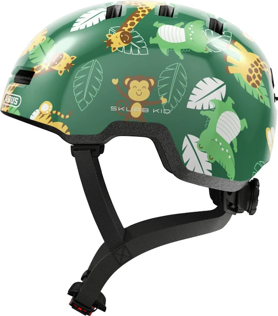 Dětská helma Abus Skurb Kid green jungle M