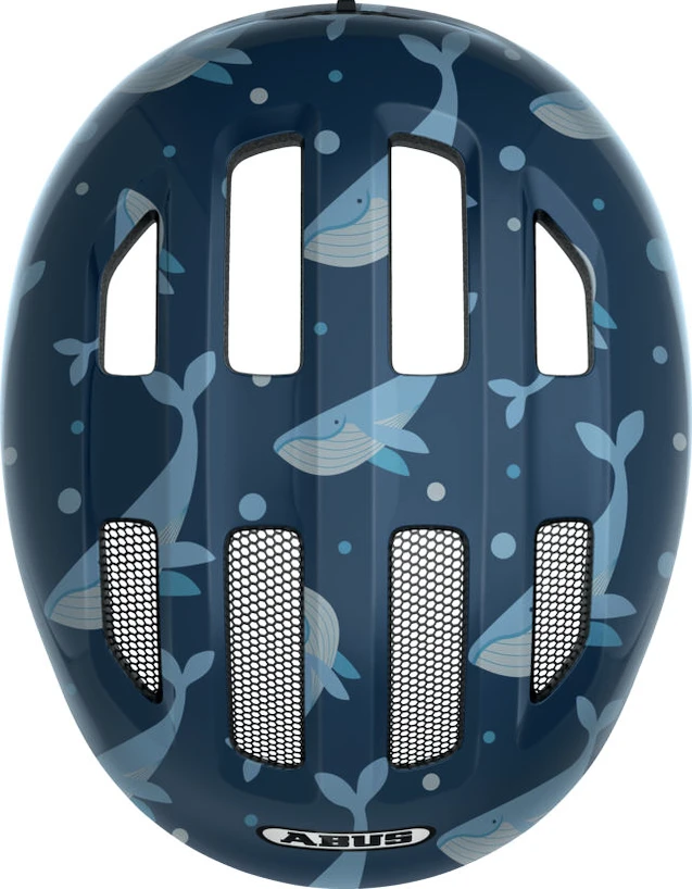 Dětská helma Abus Smiley 3.0 blue whale