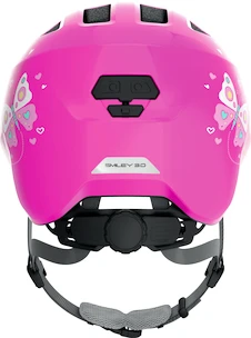 Dětská helma Abus Smiley 3.0 pink butterfly M
