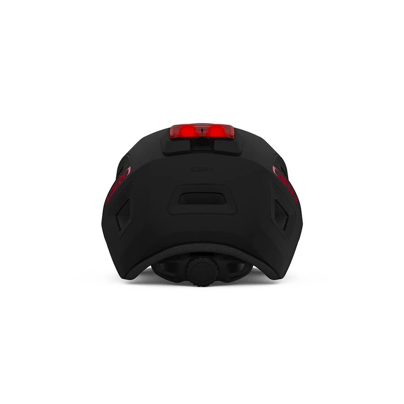 Dětská helma Giro Scamp  II LED Mat Black/Red S