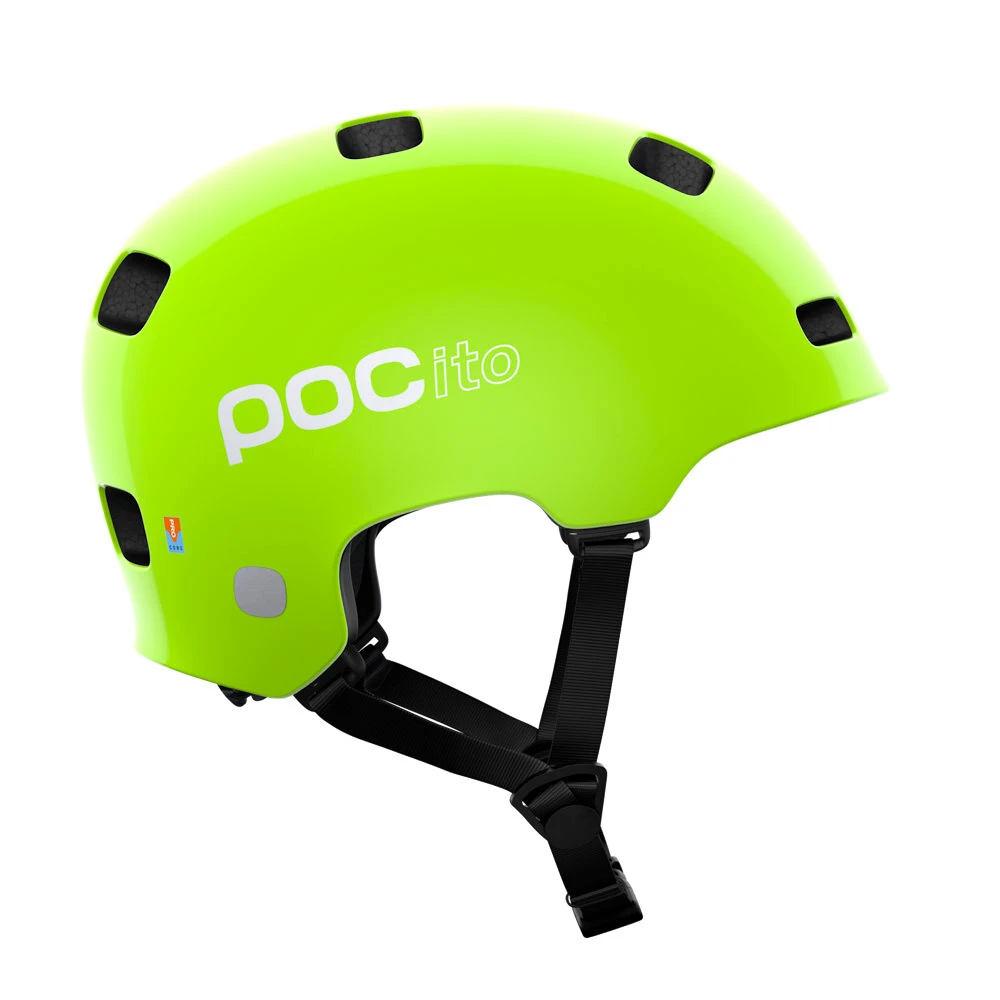 Dětská helma POC POCito Omne MIPS Fluorescent Yellow/Green