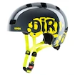 Dětská helma Uvex Kid 3 Dirtbike Grey-Lime (S4148191100)