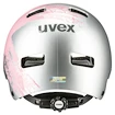 Dětská helma Uvex Kid 3 Silver-Rosé (S4148193600)