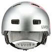 Dětská helma Uvex Kid 3 Silver-Rosé (S4148193600)