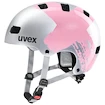 Dětská helma Uvex Kid 3 Silver-Rosé (S4148193600) 55 - 58 cm