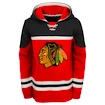 Dětská hokejová mikina s kapucí adidas Asset Pullover Hood NHL Chicago Blackhawks