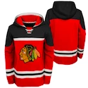 Dětská hokejová mikina s kapucí adidas Asset Pullover Hood NHL Chicago Blackhawks