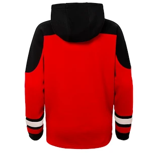 Dětská hokejová mikina s kapucí Outerstuff Ageless must have NHL Detroit Red Wings