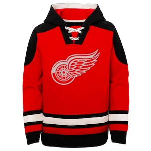 Dětská hokejová mikina s kapucí Outerstuff Ageless must have NHL Detroit Red Wings