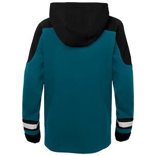 Dětská hokejová mikina s kapucí Outerstuff NHL San Jose Sharks