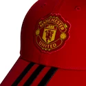 Dětská kšiltovka adidas 3-Stripes Manchester United FC červeno-černá