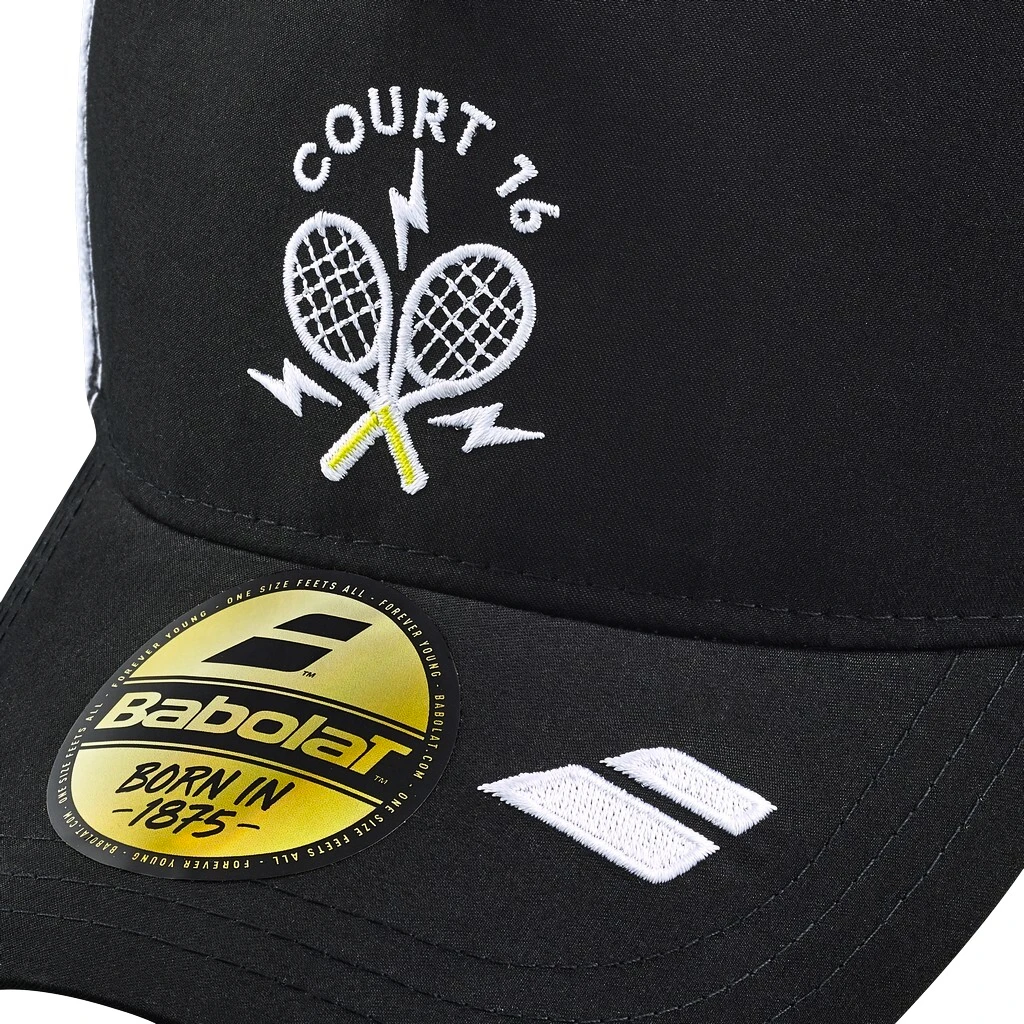 Dětská kšiltovka Babolat  Curve Trucker Cap Jr C16 Black