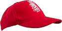 Dětská kšiltovka basic Český hokej logo lev červená