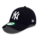 Dětská kšiltovka New Era Basic 9Forty MLB New York Yankees Black/White