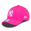 Dětská kšiltovka New Era Basic 9Forty MLB New York Yankees Pink/White