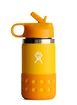 Dětská láhev Hydro Flask  12 OZ WIDE MOUTH STRAW LID & BOOT CANARY